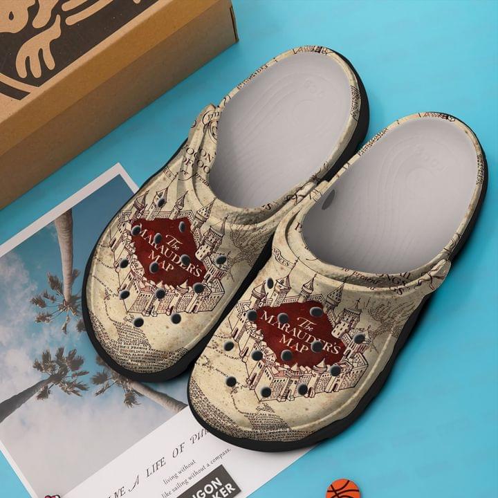 The Marauders Map Crocs Clog Shoes 3 The Marauders Map Crocs Clog Shoes