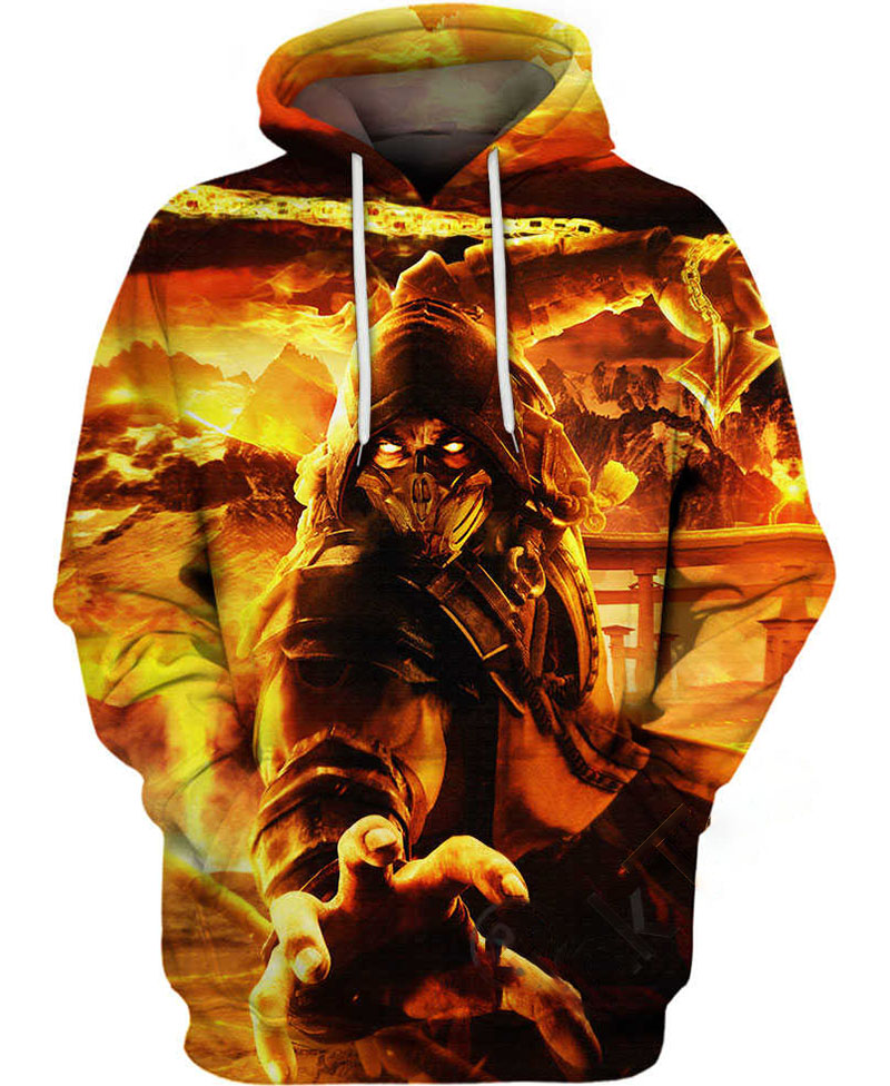 The Mythical Warrior Hoodie 3D
