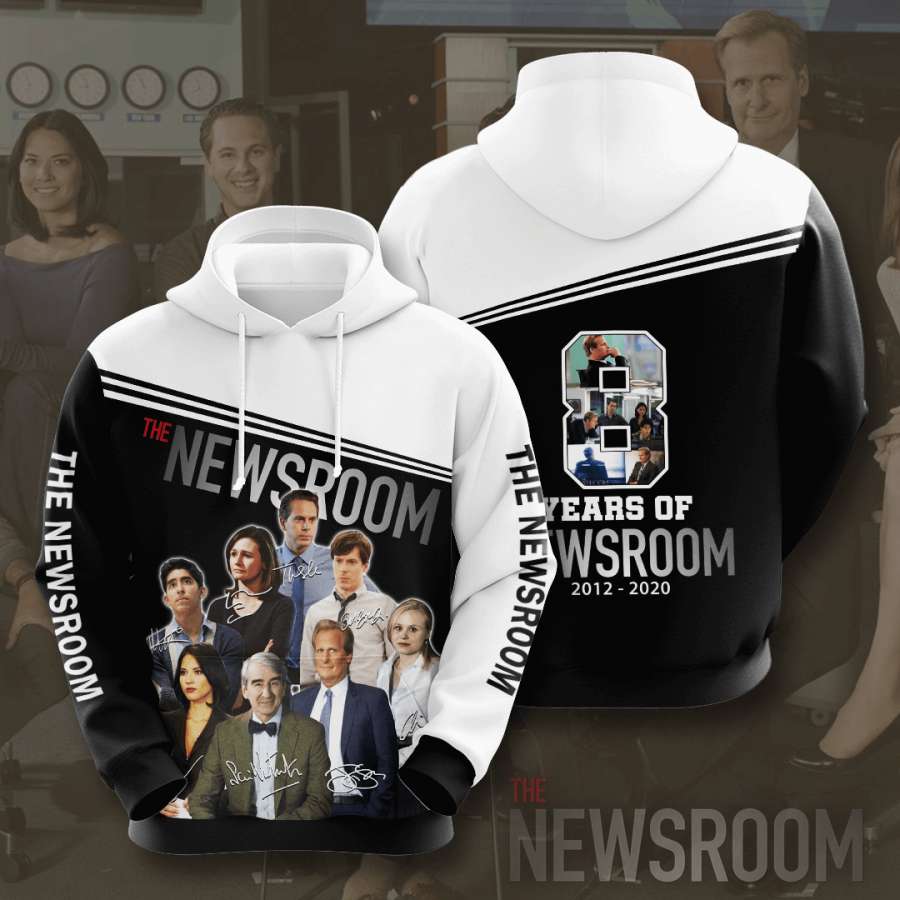 The Newsroom Custom Hoodie 3D