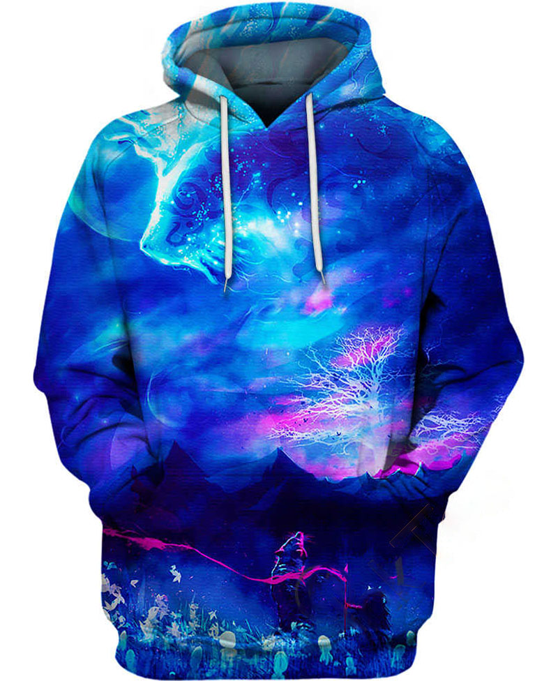 The Night God Hoodie 3D