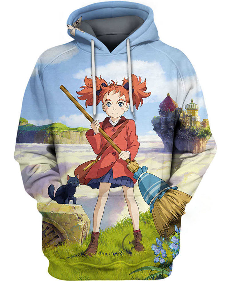 The Old Broomstick Hoodie 3D