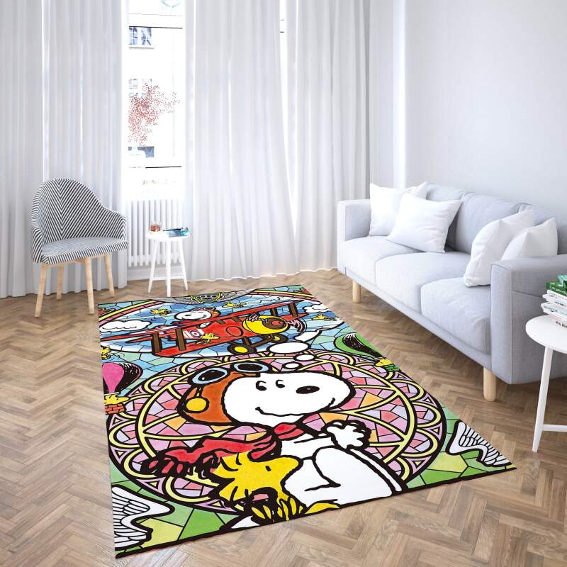 The Peanuts Snoopy Decorative Floor Rug 5 The Peanuts Snoopy Decorative Floor Rug