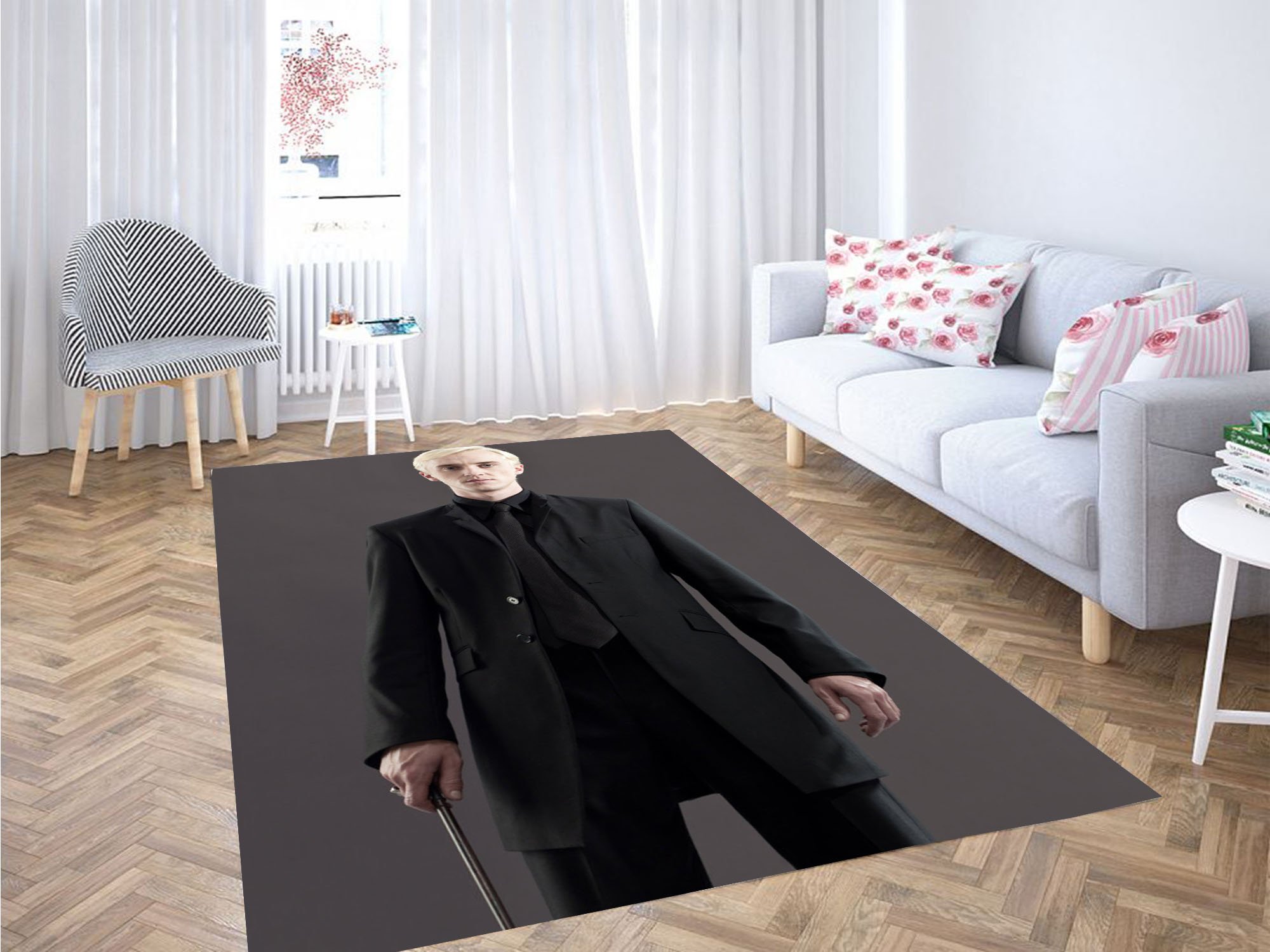 The Real Draco Malfoy Carpet Rug 1 The Real Draco Malfoy Carpet Rug