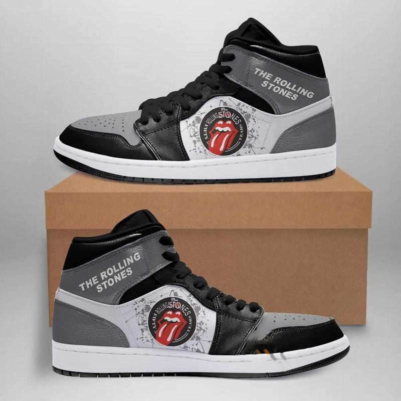 The Rolling Stones Rock Band Custom Air Jordan Shoes