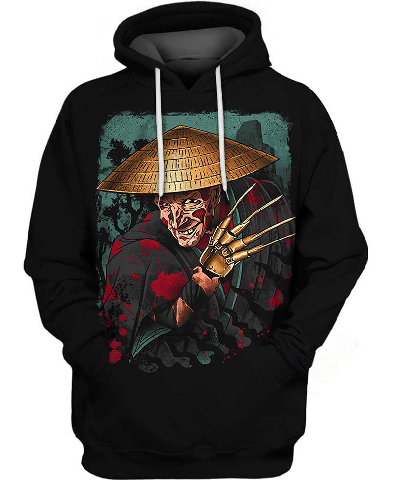 The Samurai Dreamer Freddy Krueger Hoodie 3D