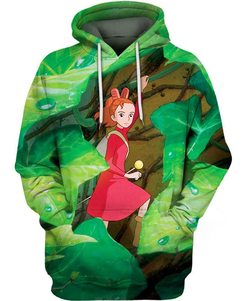 The Secret World Of Arrietty Hoodie 3D 14 The Secret World Of Arrietty Hoodie 3D
