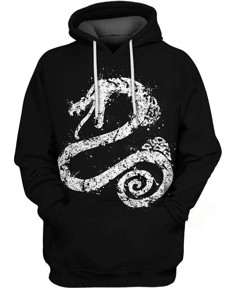 The Serpent Sin Of Envy Hoodie 3D