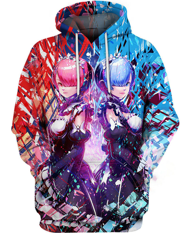 The Twin Demons Hoodie 3D