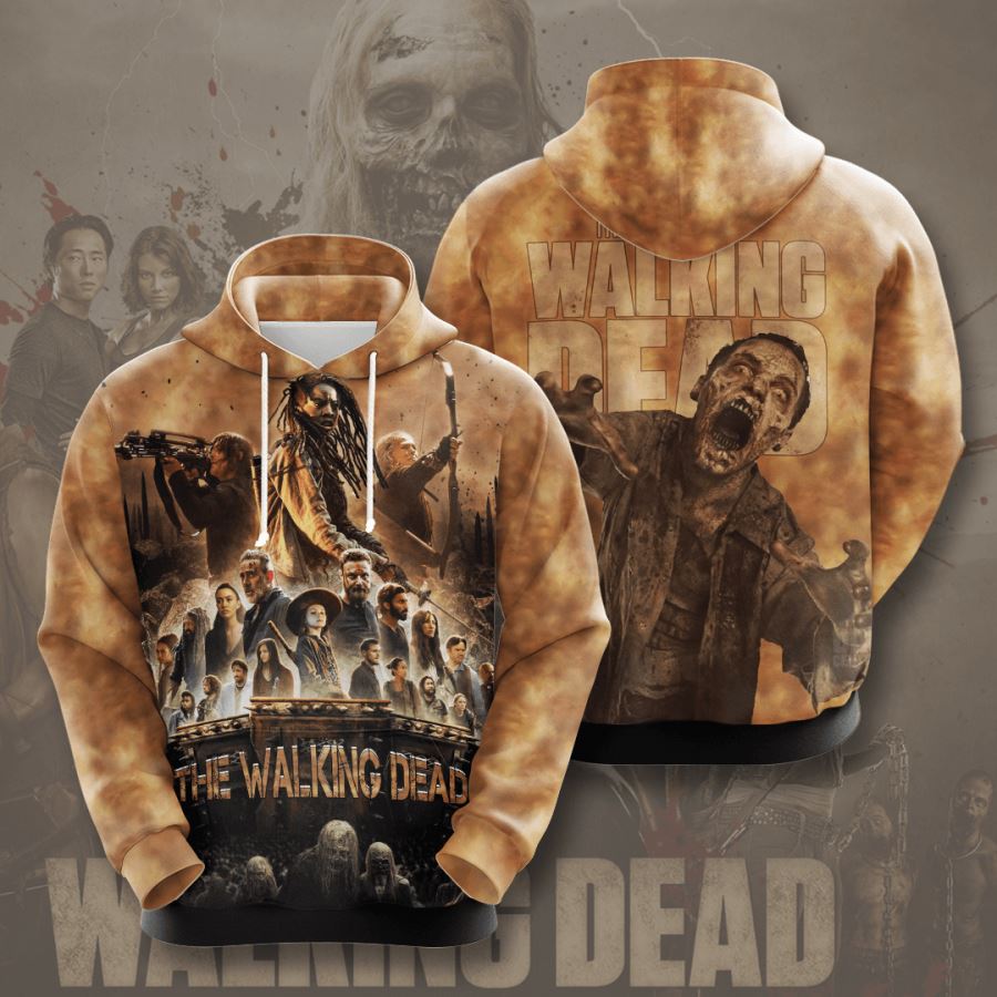 The Walking Dead Custom Hoodie 3D 4 The Walking Dead Custom Hoodie 3D