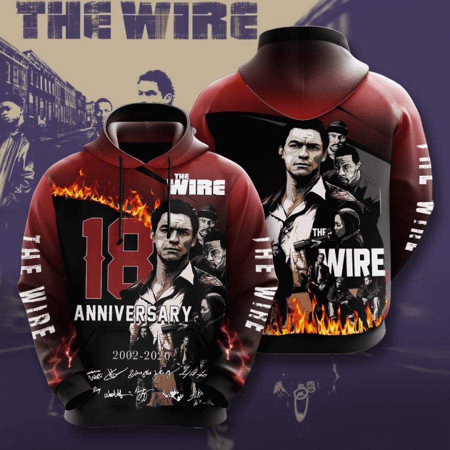 The Wire Custom Hoodie 3D 9 The Wire Custom Hoodie 3D