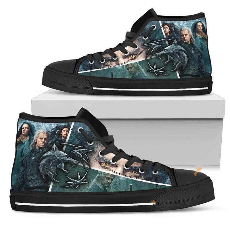 The Witcher High Top Shoes