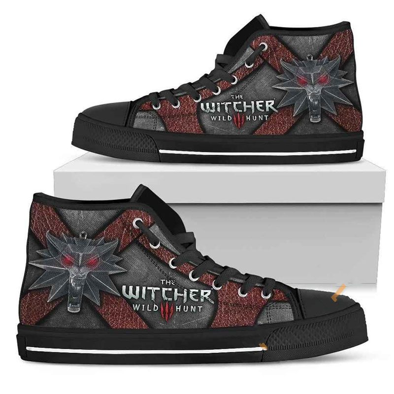 The Witcher High Top Shoes 6 The Witcher High Top Shoes