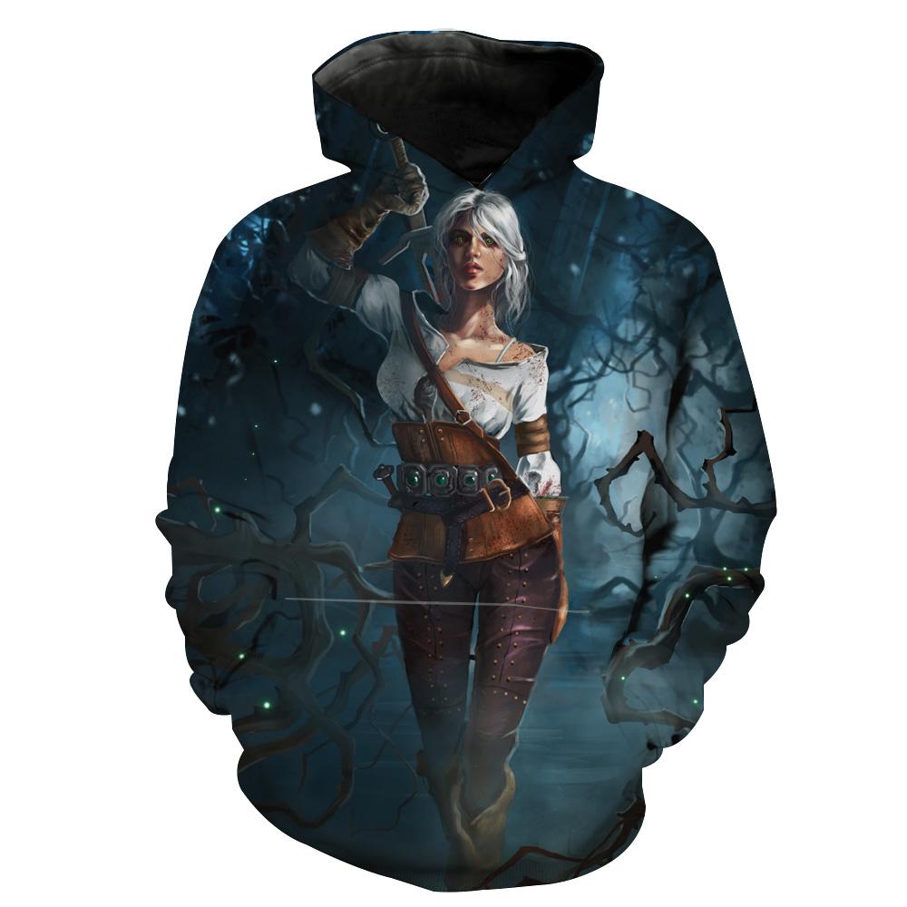 The Witcher Ciri Epic Ciri Hoodie 3D 3 The Witcher Ciri Epic Ciri Hoodie 3D