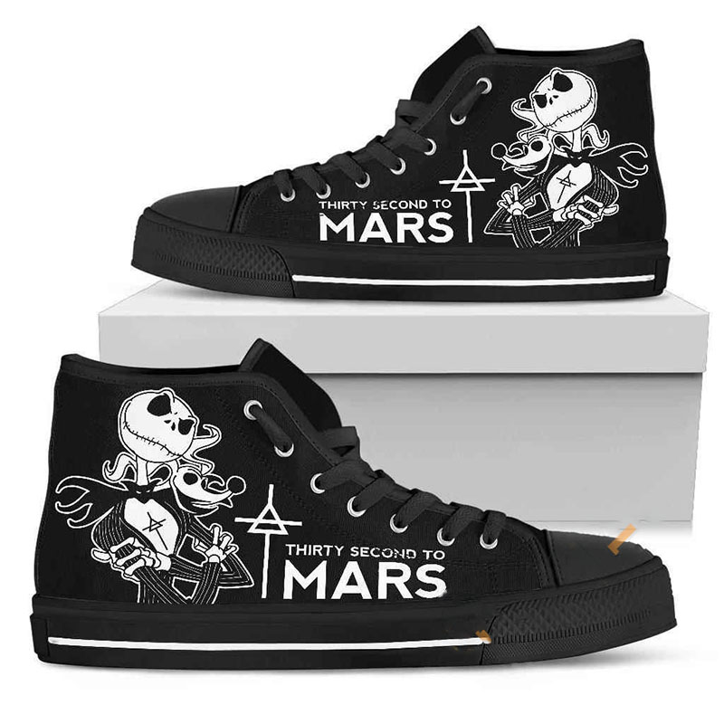 Thirty Second To Mars High Top Shoes
