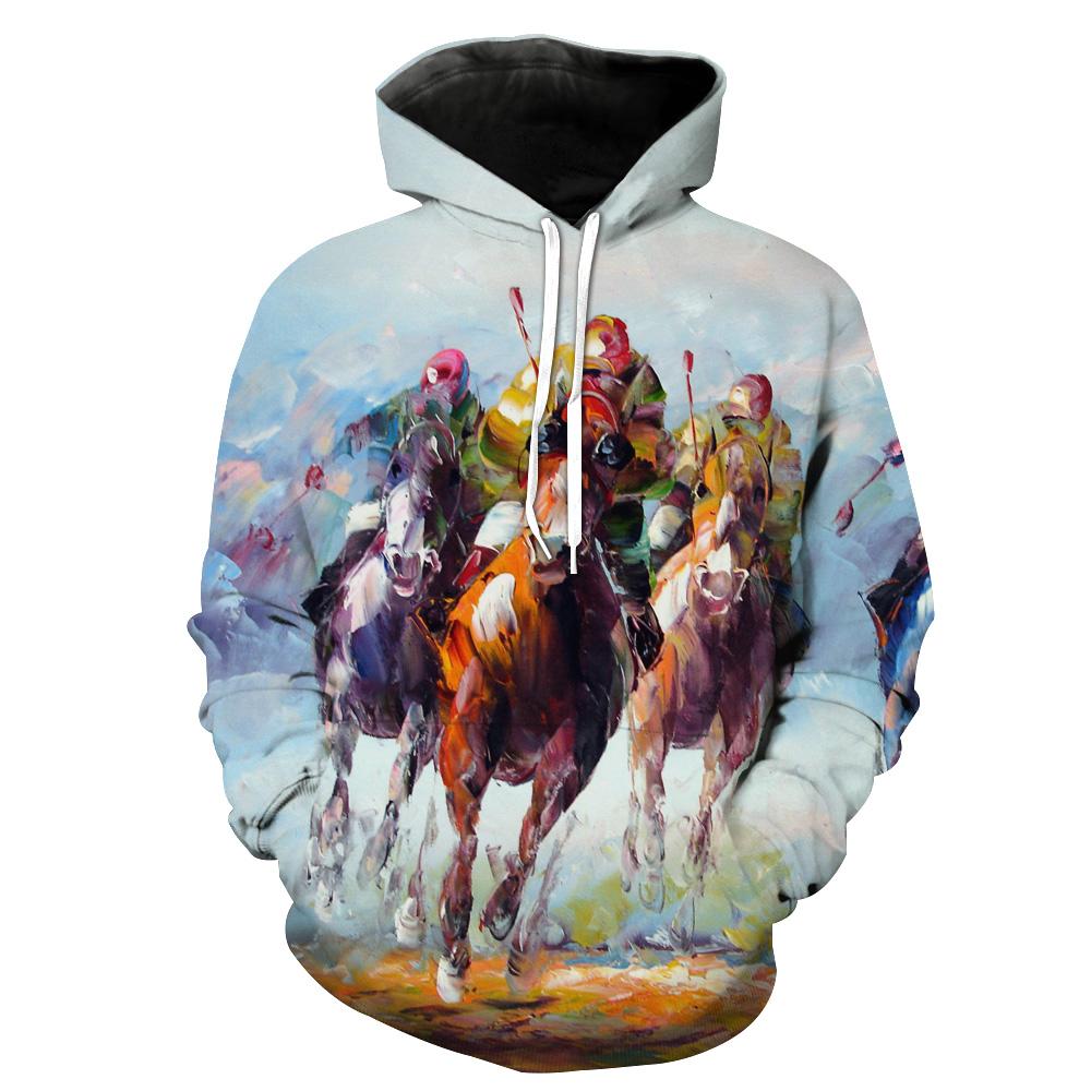 Thoroughbred Horse Triple Crown Hoodie 3D 2 Thoroughbred Horse Triple Crown Hoodie 3D