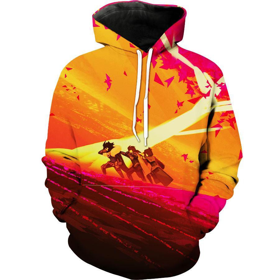 Though The Sunset Beautiful Fantasy Scenic Hoodie 3D