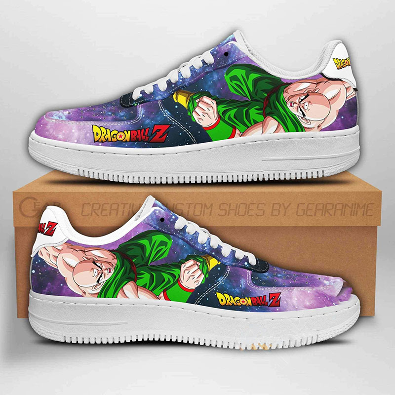 Tien Shinhan Dragon Ball Z Anime Nike Air Force Shoes