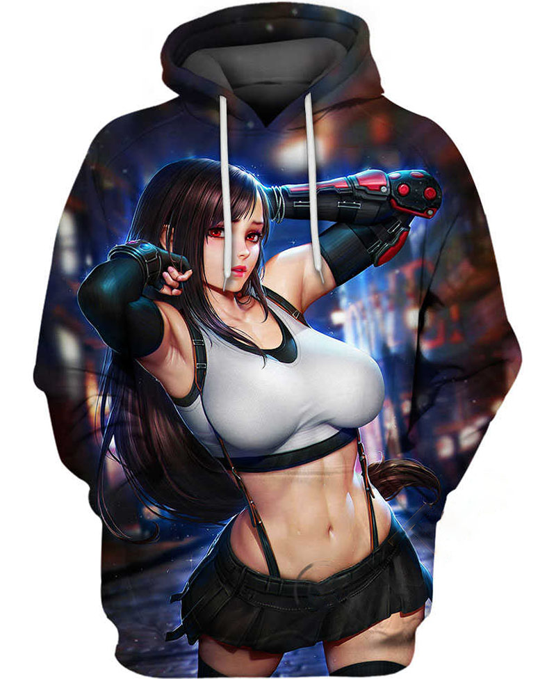Tifa Lockhart Hoodie 3D