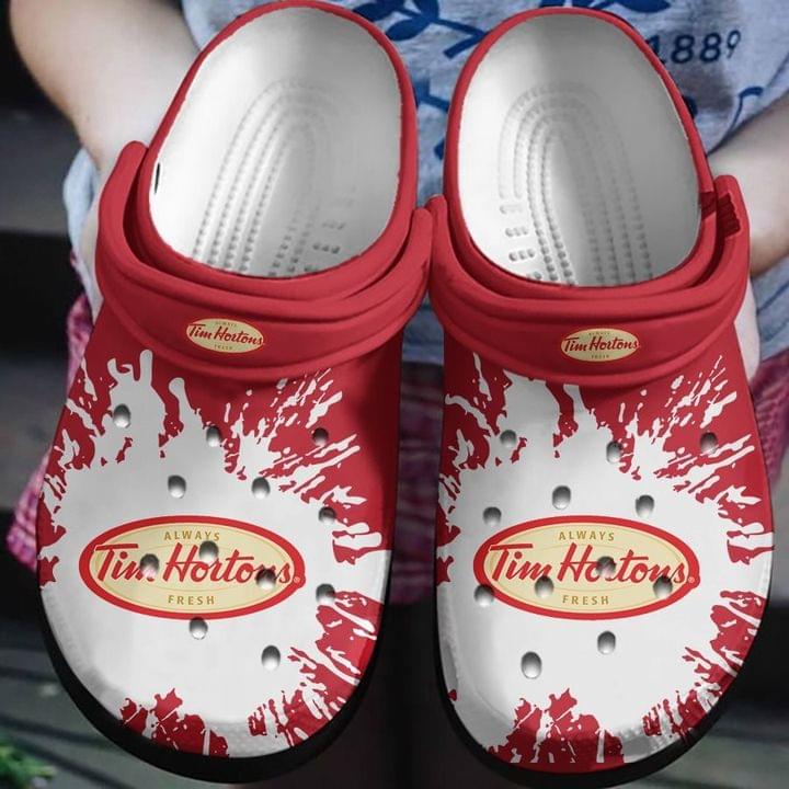 Tim Hortors Crocs Clog Shoes