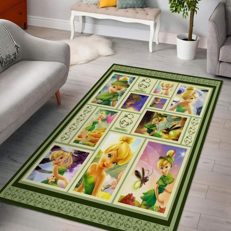 Tinker Bell Love Disney Decorative Floor Rug 5 Tinker Bell Love Disney Decorative Floor Rug