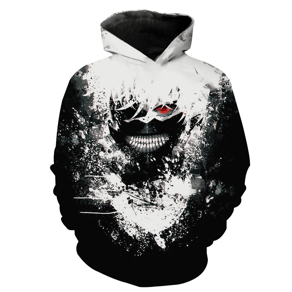 Tokyo Ghoul Epic Ken Kaneki Tokyo Ghoul Hoodie 3D