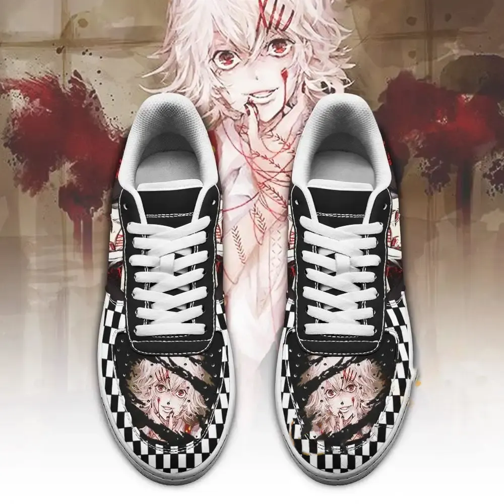 Tokyo Ghoul Juuzou Custom Checkerboard Anime Amazon Nike Air Force Shoes 12 Tokyo Ghoul Juuzou Custom Checkerboard Anime Amazon Nike Air Force Shoes