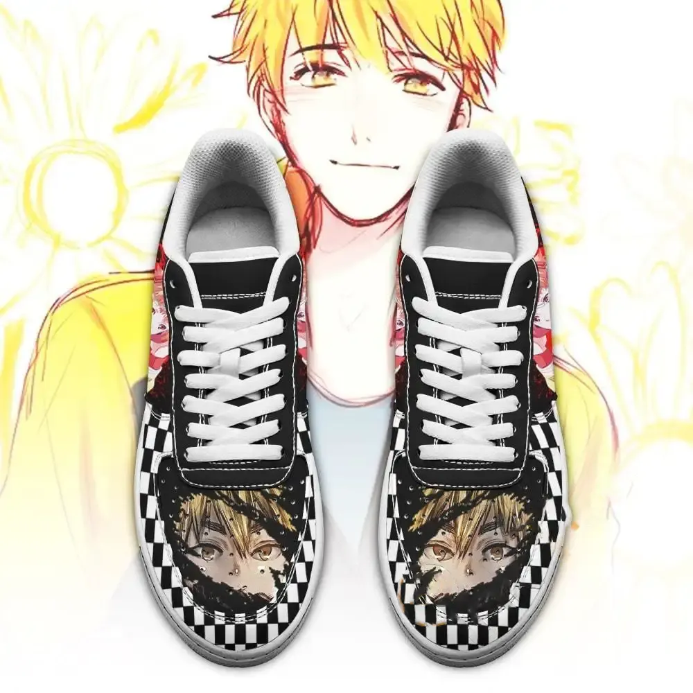 Tokyo Ghoul Nagachika Custom Checkerboard Anime Amazon Nike Air Force Shoes