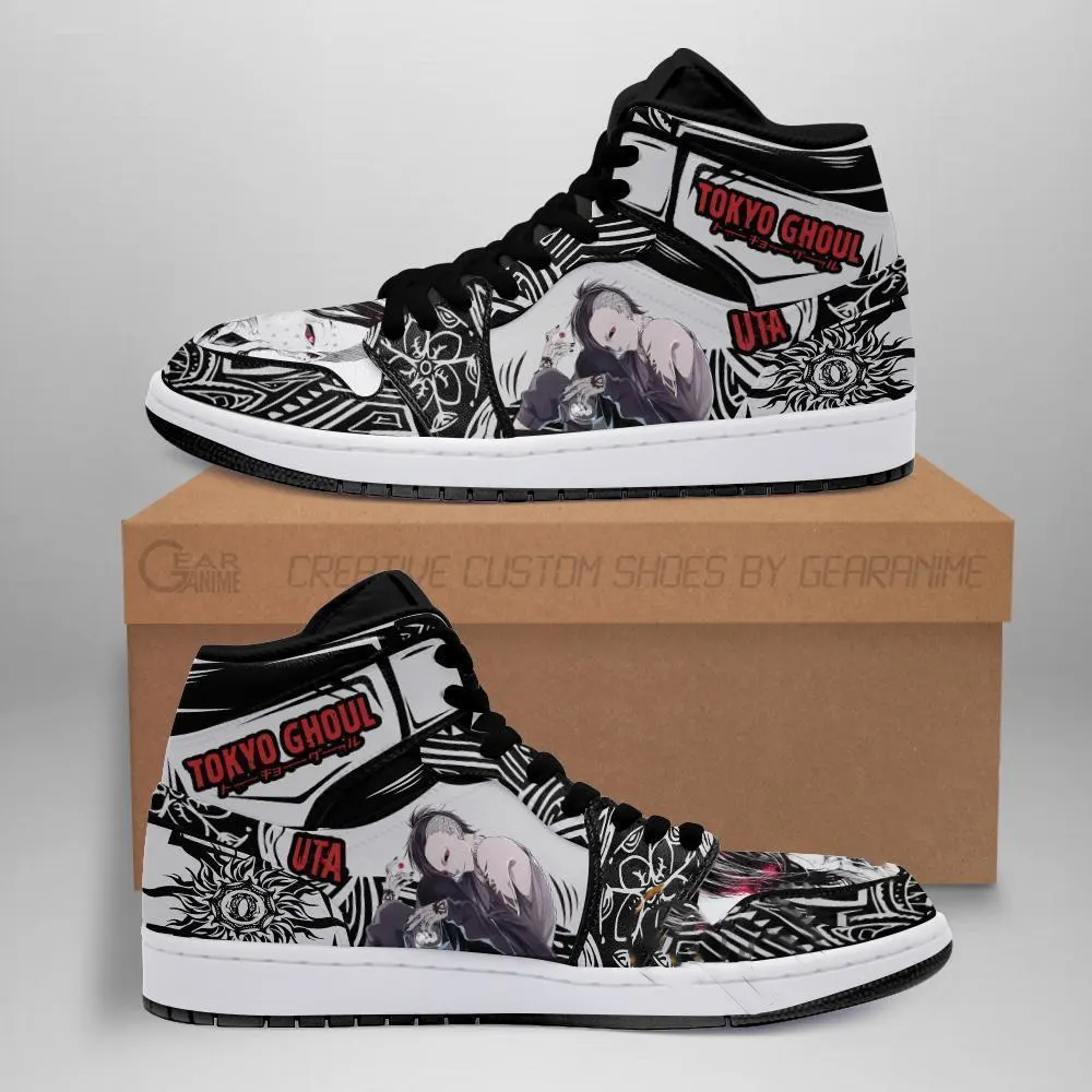 Tokyo Ghoul Uta Custom Tokyo Ghoul Anime Amazon Air Jordan Shoes