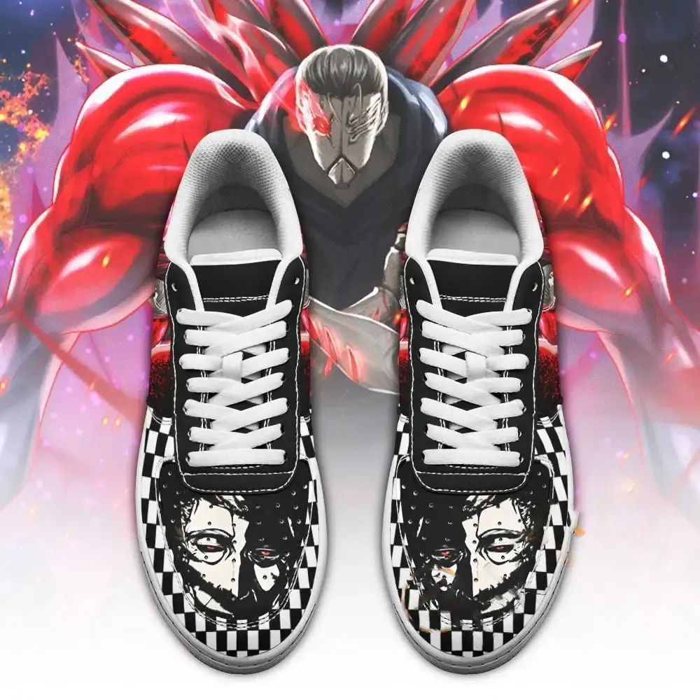 Tokyo Ghoul Yoshimura Custom Checkerboard Anime Amazon Nike Air Force Shoes