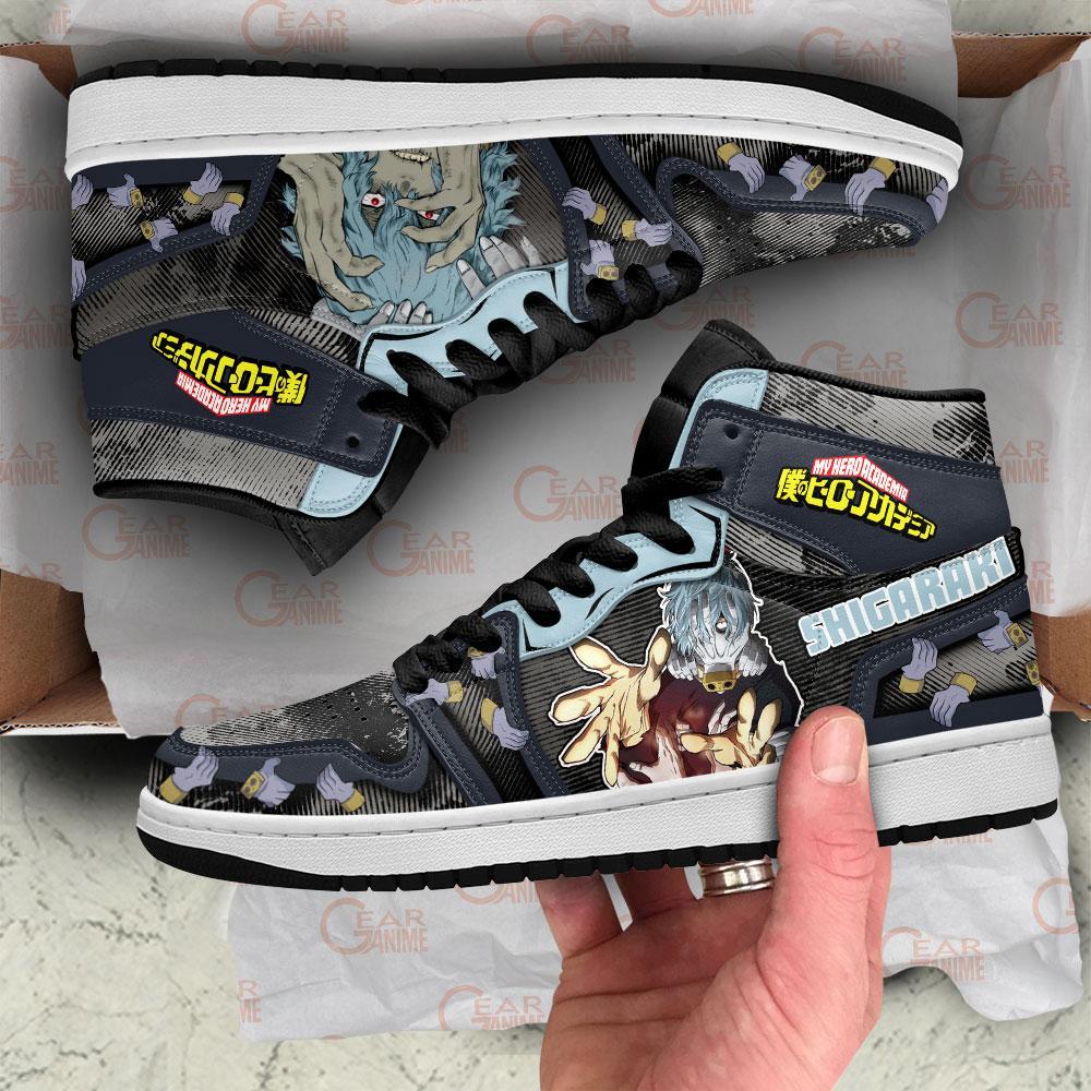 Tomura Shigaraki Sneakers My Hero Academia Anime Air Jordan Shoes