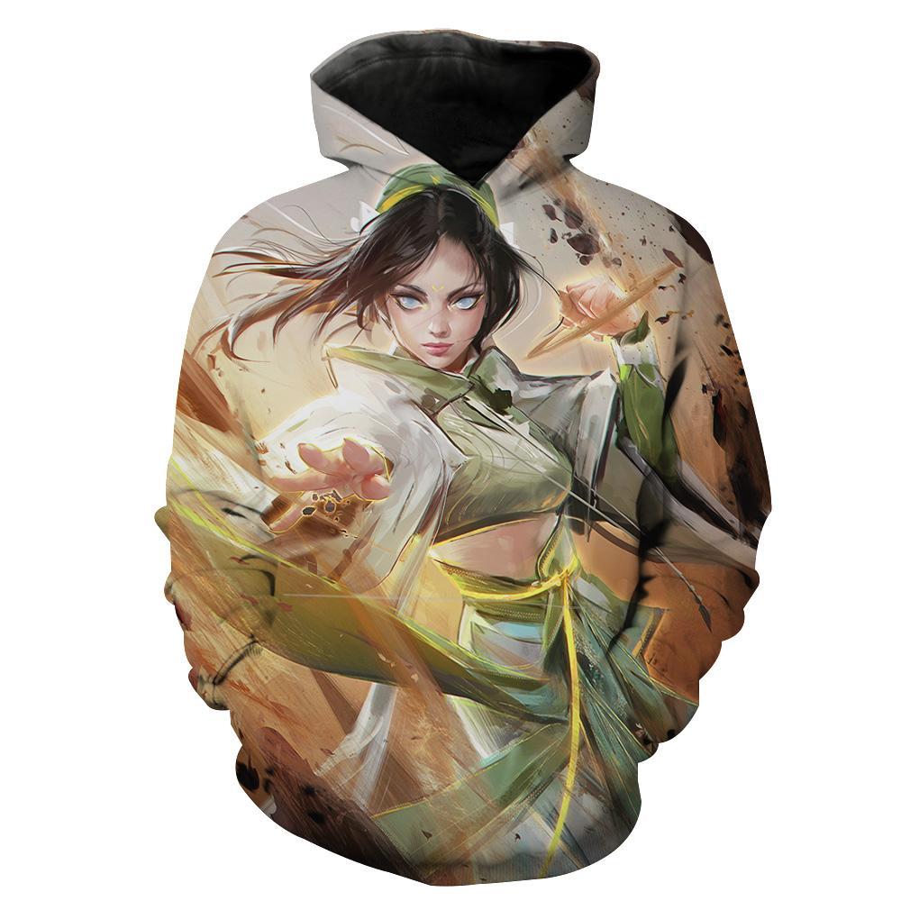Toph Avatar The Last Airbender Toph Hoodie 3D
