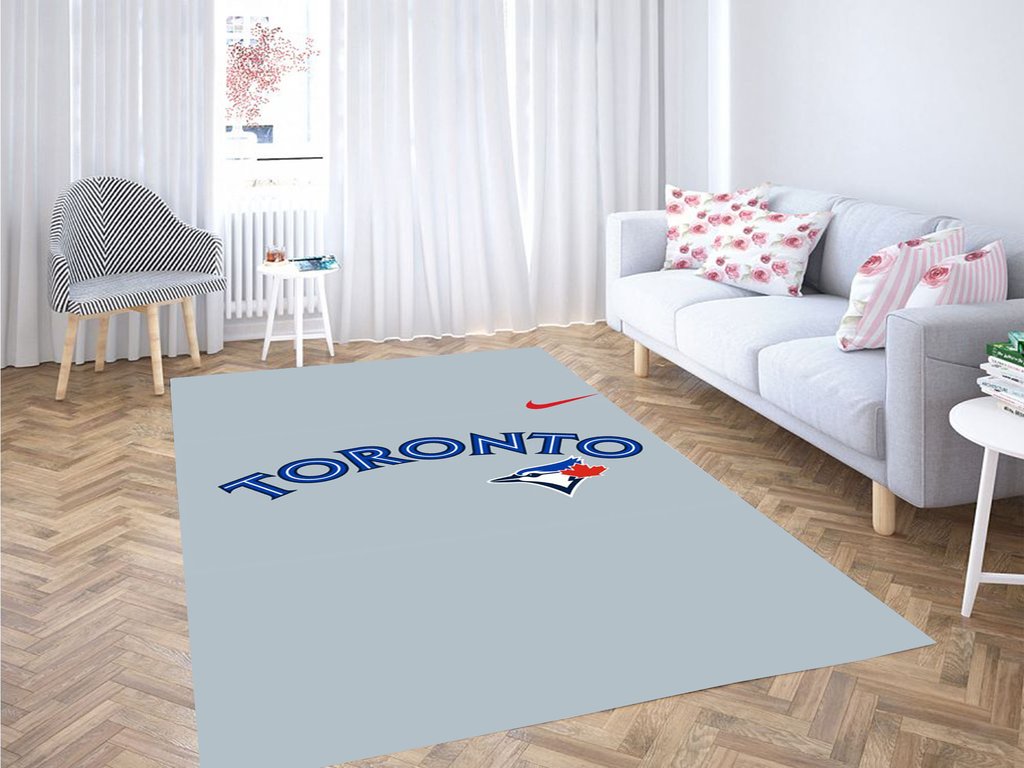 Toronto Blue Jays Living Room Modern Carpet Rug 8 Toronto Blue Jays Living Room Modern Carpet Rug
