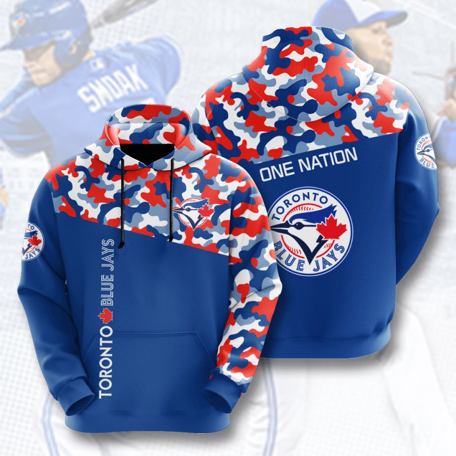 Toronto Blue Jays Custom Hoodie 3D