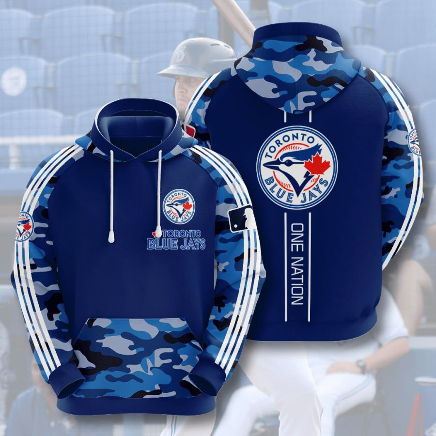 Toronto Blue Jays Custom Hoodie 3D 5 Toronto Blue Jays Custom Hoodie 3D