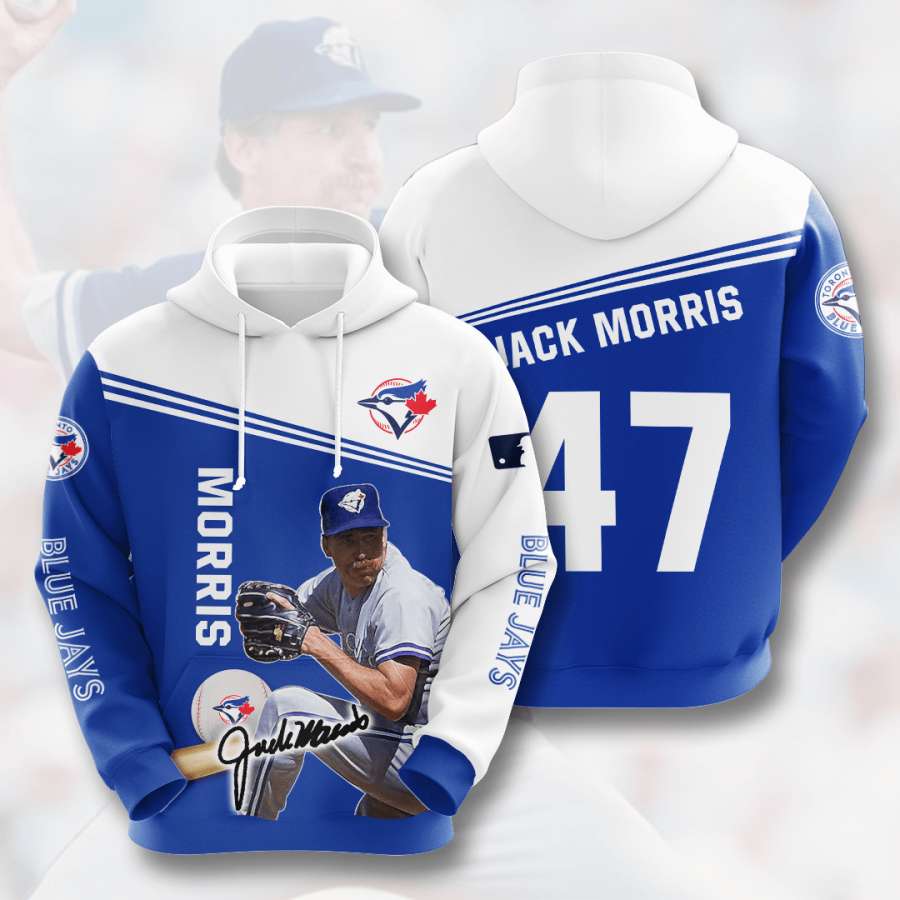 Toronto Blue Jays Custom Hoodie 3D 4 Toronto Blue Jays Custom Hoodie 3D