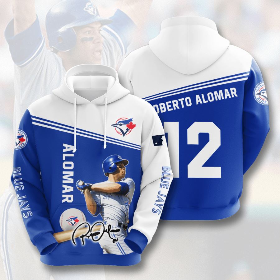 Toronto Blue Jays Custom Hoodie 3D 4 Toronto Blue Jays Custom Hoodie 3D