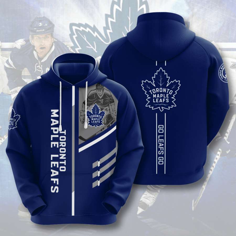 Toronto Maple Leafs Custom Hoodie 3D 4 Toronto Maple Leafs Custom Hoodie 3D