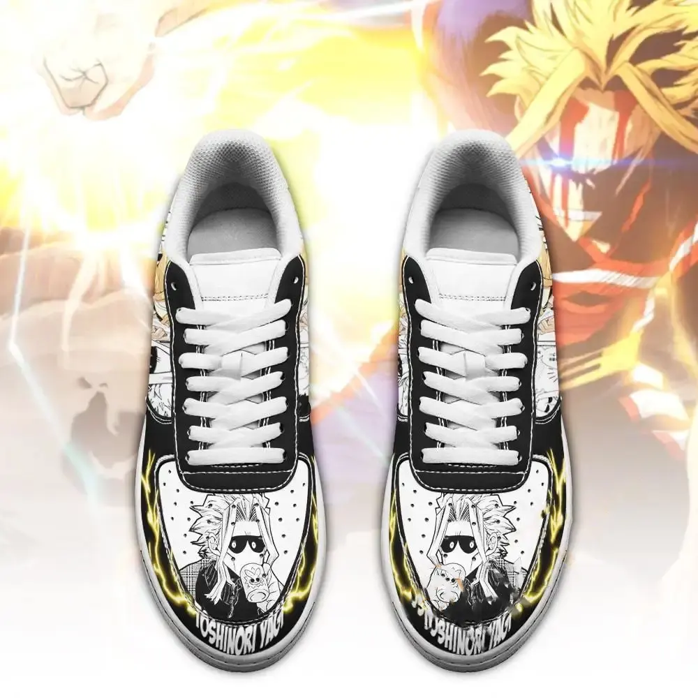Toshinori Yagi Custom My Hero Academia Anime Fan Gift Amazon Nike Air Force Shoes
