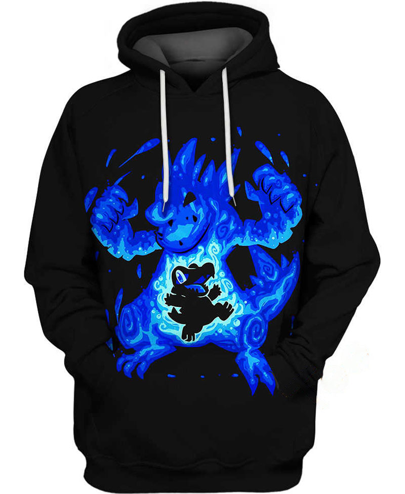 Totodile And Croconaw Hoodie 3D 11 Totodile And Croconaw Hoodie 3D