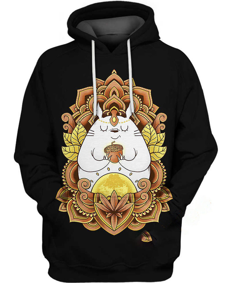 Totoro Hoodie 3D 8 Totoro Hoodie 3D