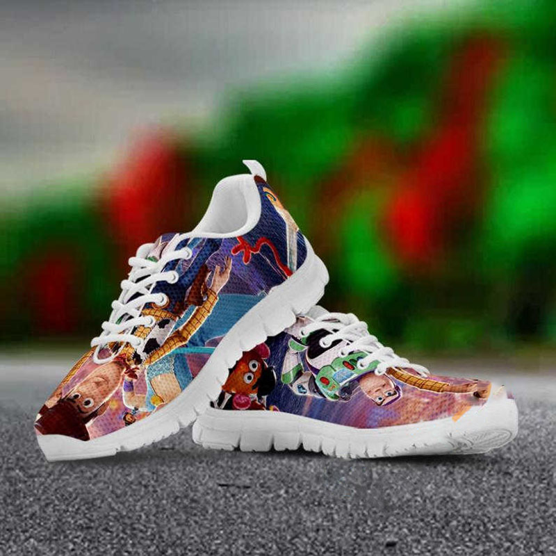 Toy Story Custom Painted Disney Pixar Animated Movie Running Nike Roshe Shoes