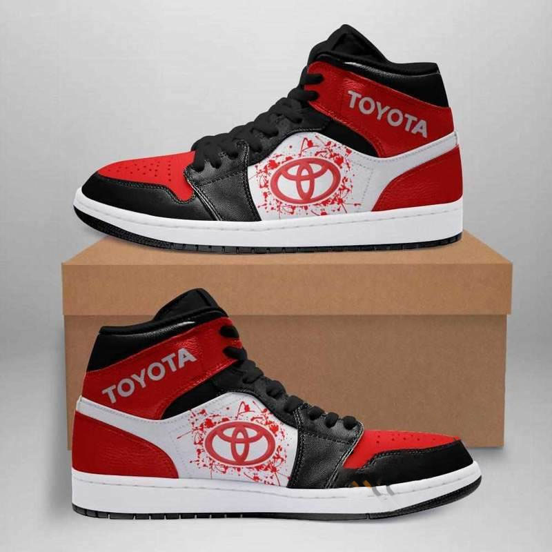 Toyota Automobile Car Custom Air Jordan Shoes