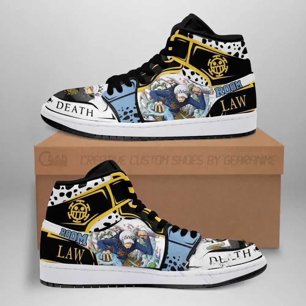 Trafalgar D. Water Law One Piece Anime Amazon Air Jordan Shoes
