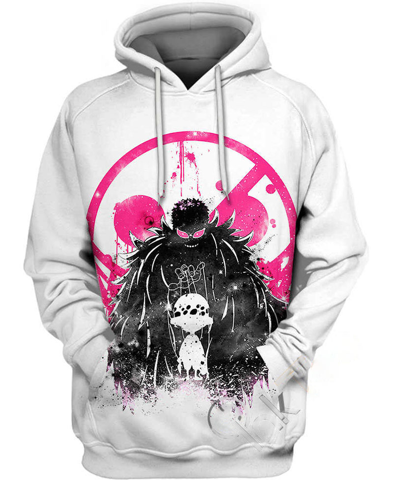 Trafalgar Law In Donquixote One Piece Hoodie 3D 2 Trafalgar Law In Donquixote One Piece Hoodie 3D