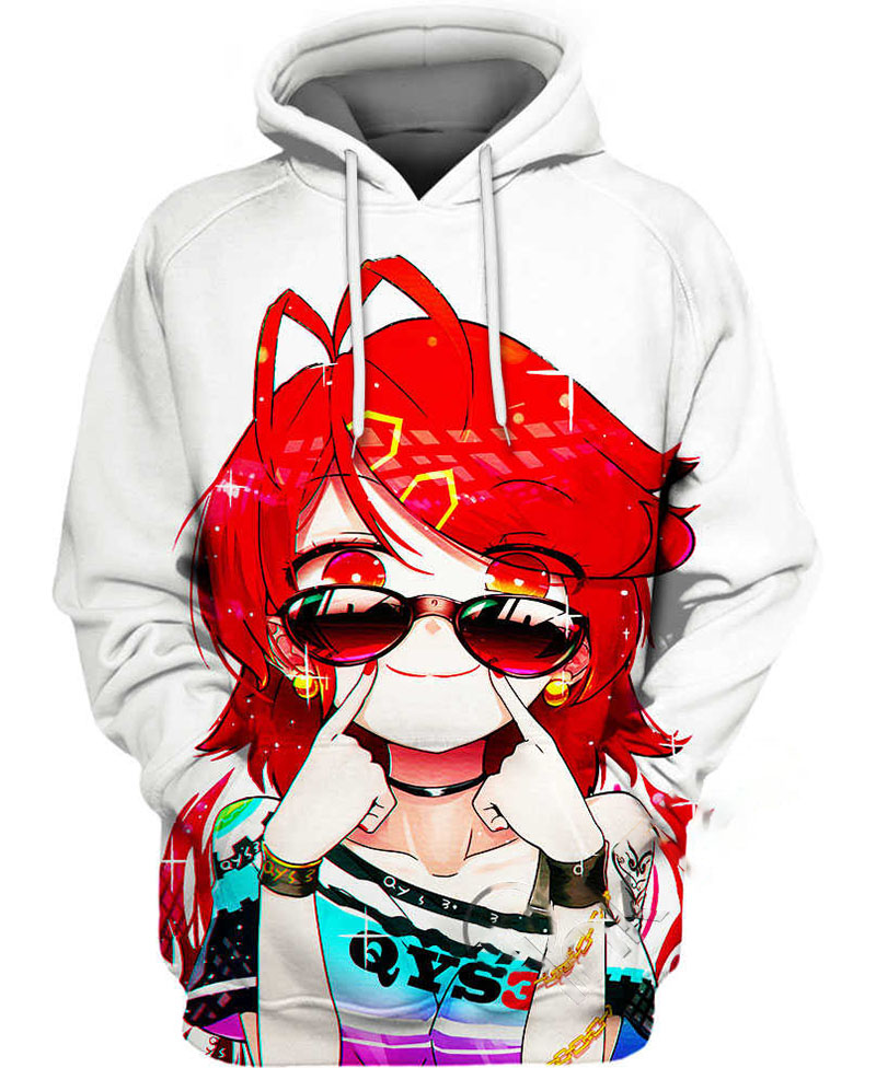Transparent Hoodie 3D 12 Transparent Hoodie 3D