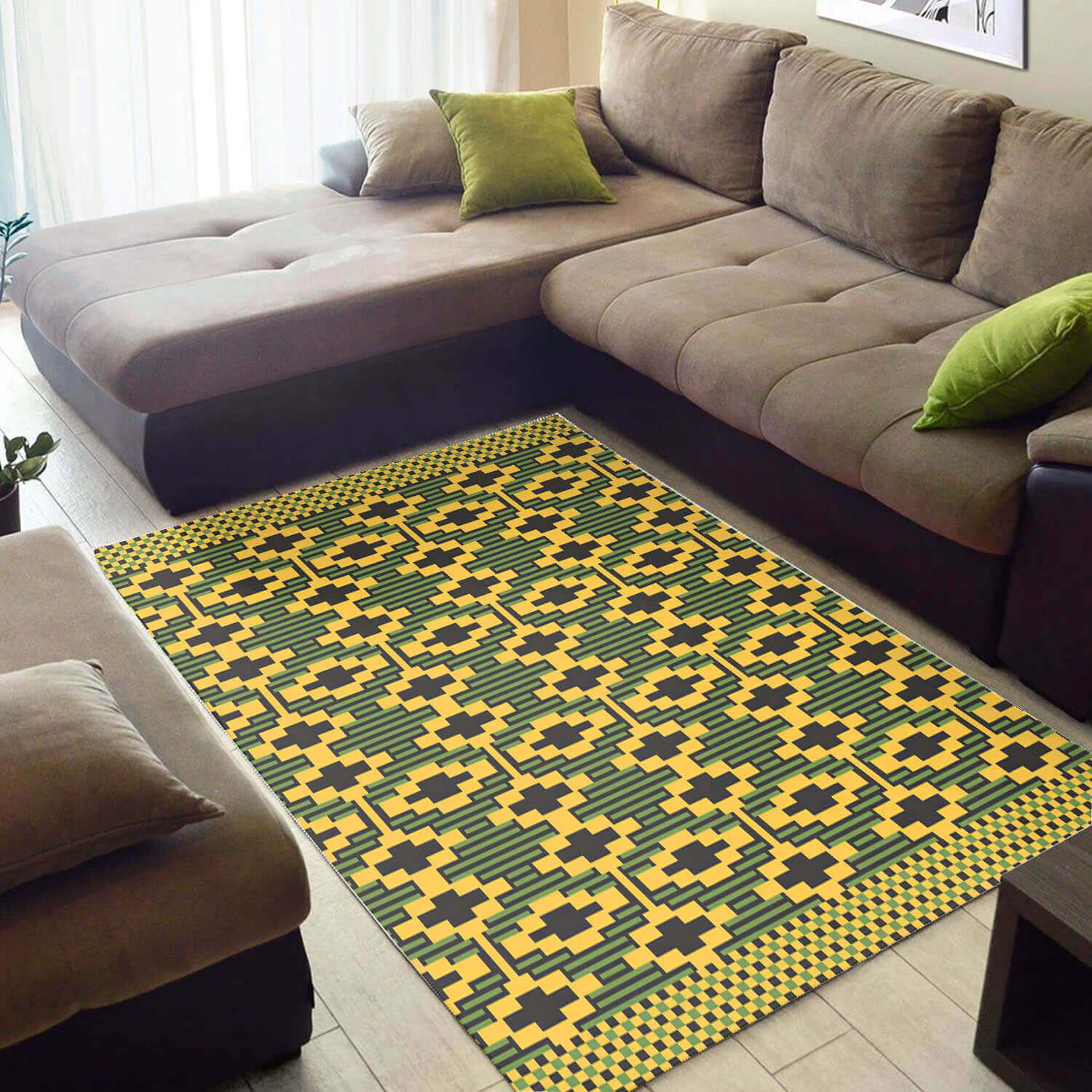 Trendy African Style Holiday American Seamless Pattern Themed Inspired Living Room Rug 2 Trendy African Style Holiday American Seamless Pattern Themed Inspired Living Room Rug