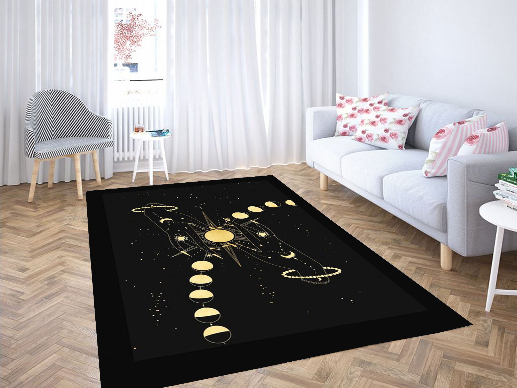 Triple Goddess Wallpaper Carpet Rug