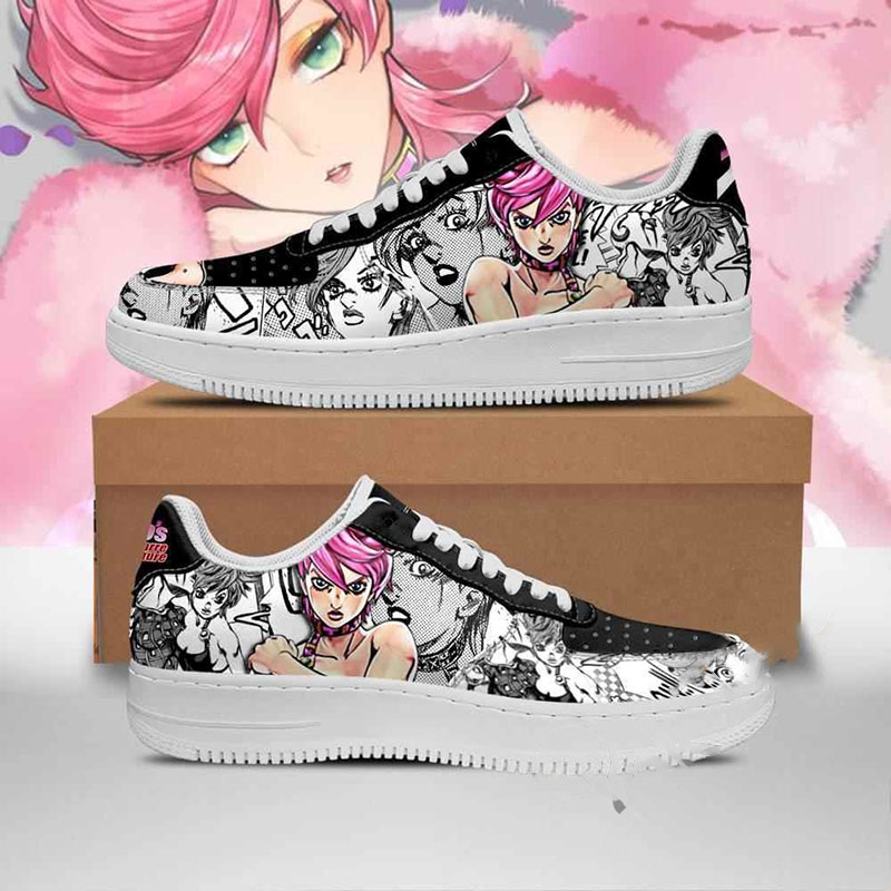 Trish Una Manga Style Jojo’s Anime Nike Air Force Shoes