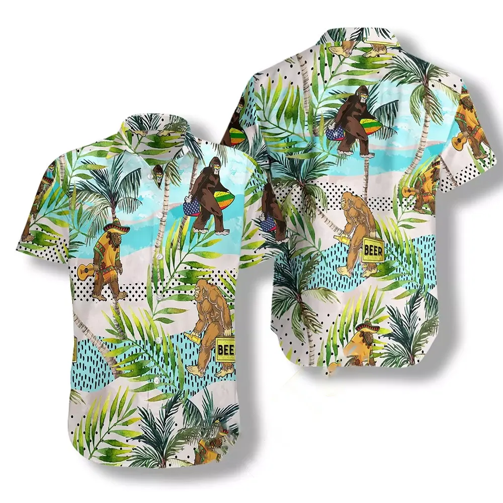Tropical Bigfoot Summer Hawaiian shirts 12 Tropical Bigfoot Summer Hawaiian shirts