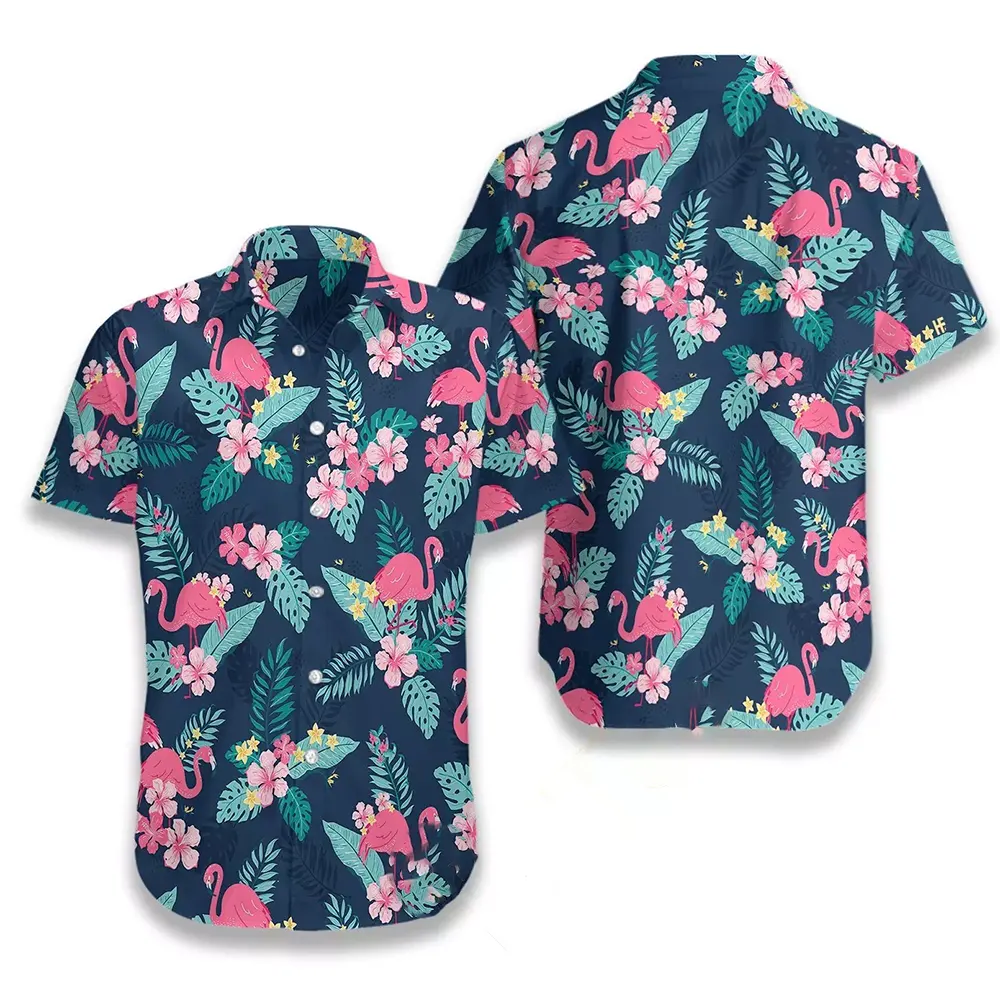 Tropical Flamingo Elegance in Every Stitch